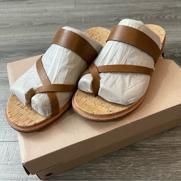KorkEase Shoes Nib Korkease Belinda Brown Leather Sandals Women